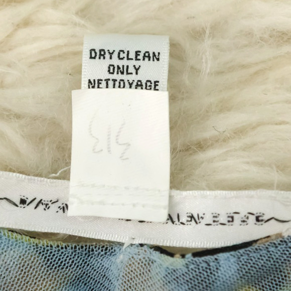 Diane Von Furstenberg Size 4 Aslin Printed Sleeveless Gathered Ruched Silk Dress - Picture 5 of 7